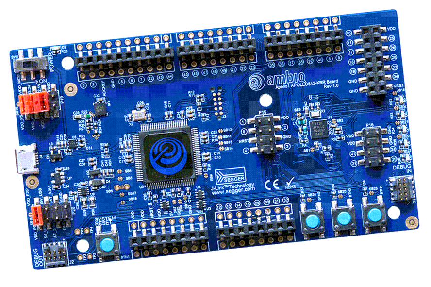 Ambiq Apollo SoC Evaluation Board